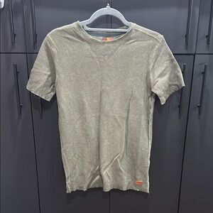 Classic Green Crew Neck Short Sleeve Tee